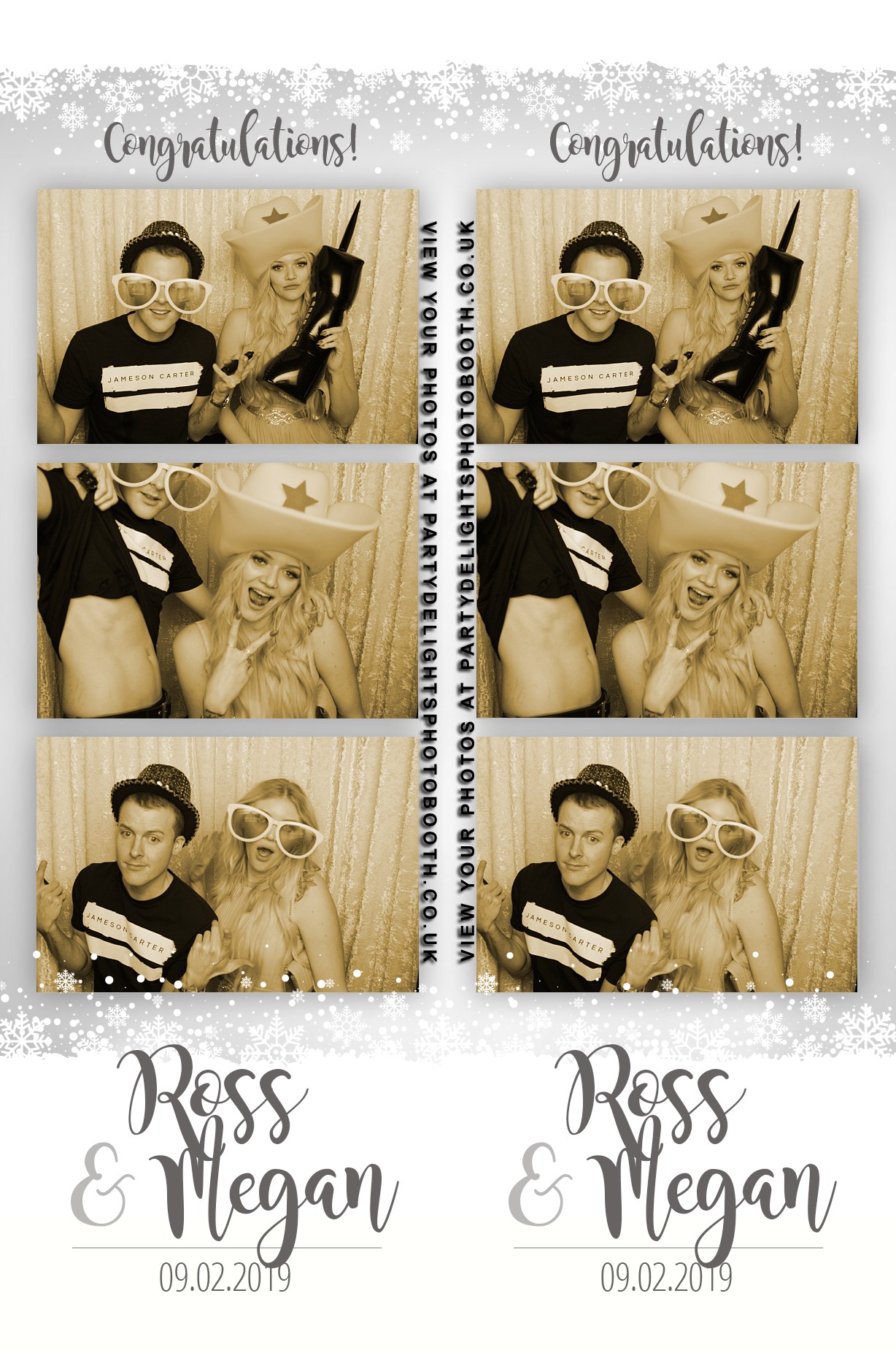 Ross and Megan’s Wedding - Prints | View more photos from the event at gallery.partydelightsphotobooth.co.uk/u/PartyDelightsPhotoBooth/Ross-and-Megan’s-Wedding-Prints